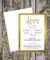Great Papers! Flat Card Invitation and Envelopes, Metallic Gold Border, 5.5&#x22; x 7.75&#x22;, Printer Compatible, 20 Invitations/20 Envelopes